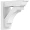 Ekena Millwork Merced Architectural Grade PVC Outlooker with Traditional Ends, 7"W X 18"D X 18"H OUTP07X18X18MRC01 - alternate 1